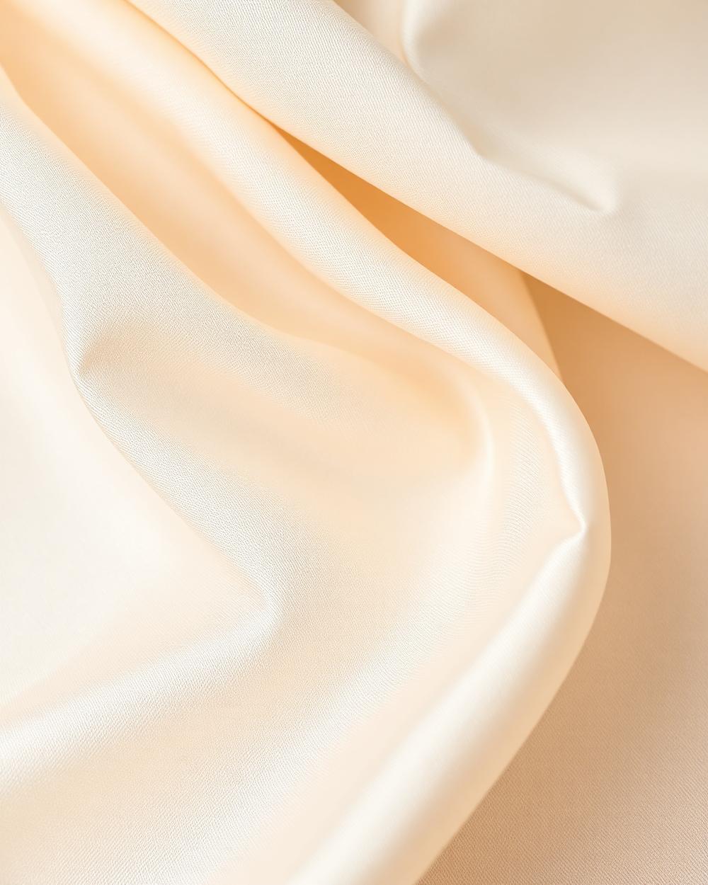 Macro detail of silk folds