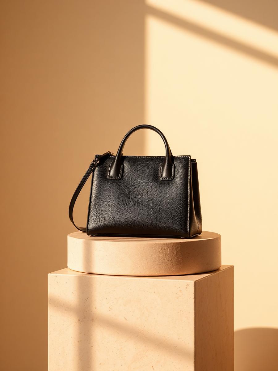 Structured Leather Bag
