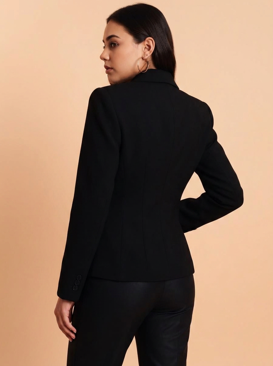 The Sculpted Blazer, alternate view