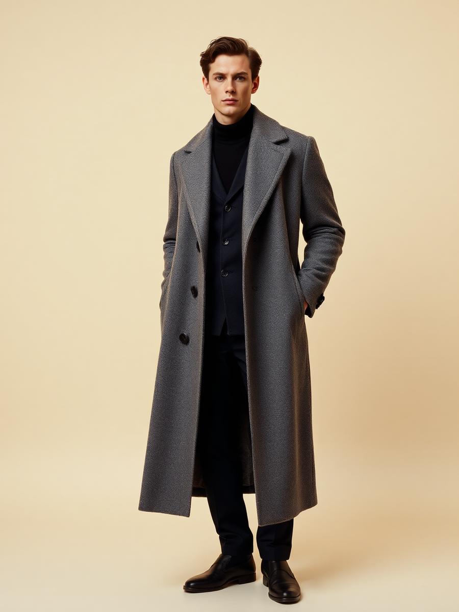 Long Wool Overcoat