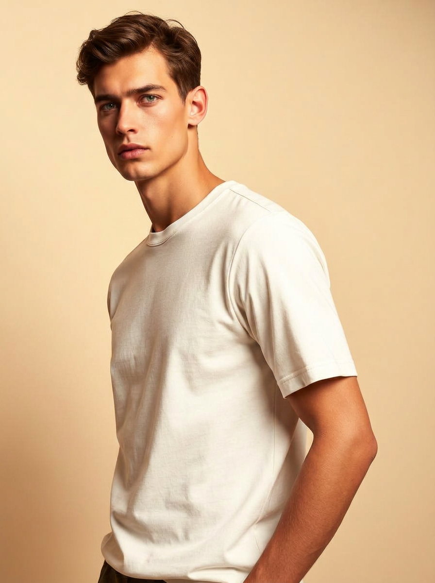Weighted Cotton Tee, alternate view