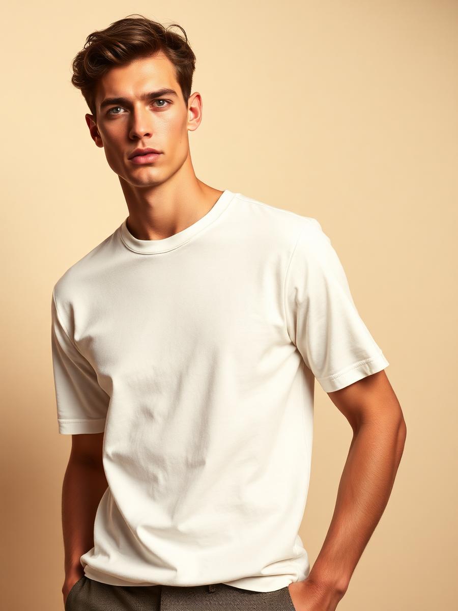Weighted Cotton Tee