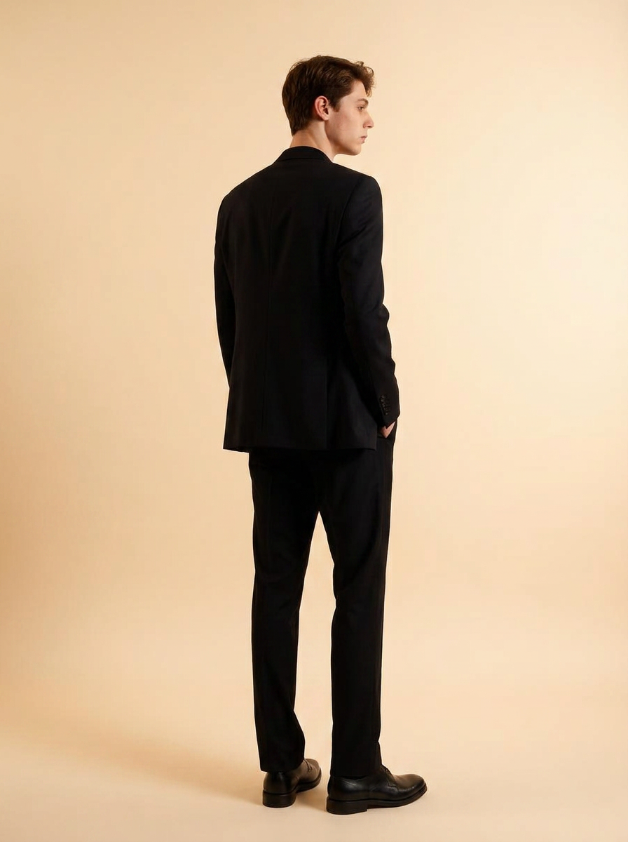Pleated Wool Trouser, alternate view