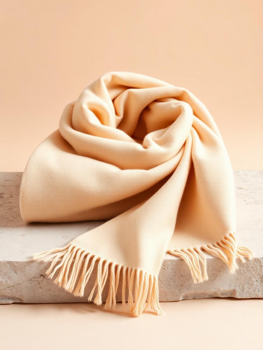 Double-Face Cashmere Scarf